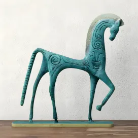 Frederick weinberg bronze sculpture